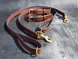 Hand Stitched English Bridle Leather Lead
